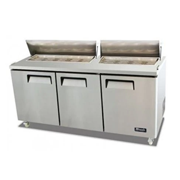 NEW-Migali-C-SP72-18- 72″ – 18 Pans, Sandwich Prep Table