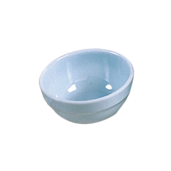 Thunder Group 5904 Blue Jade 7 oz. 4" Melamine Bowl - 12/Pack