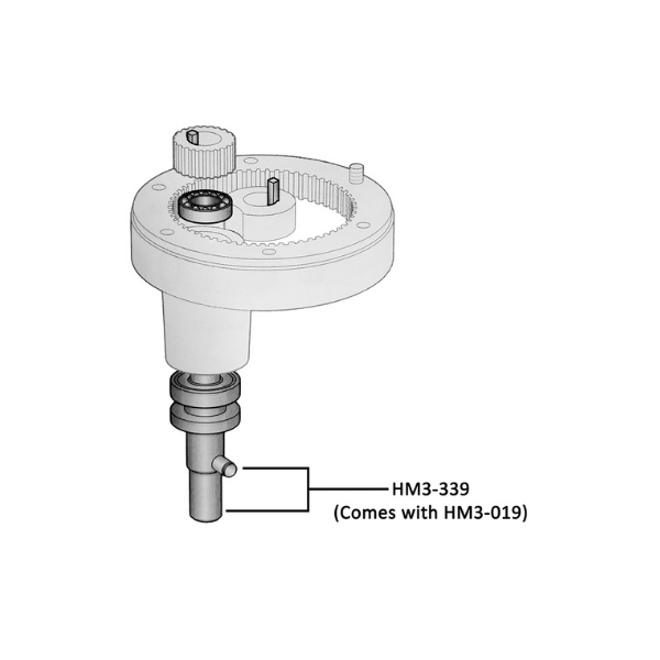 Hobart (HM3-339) 70339 Planetary Agitator Shaft Assembly for D300 Mixer