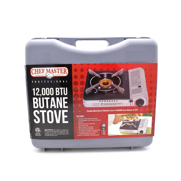 Chef Master (90235) 12,000 BTU Butane Stove