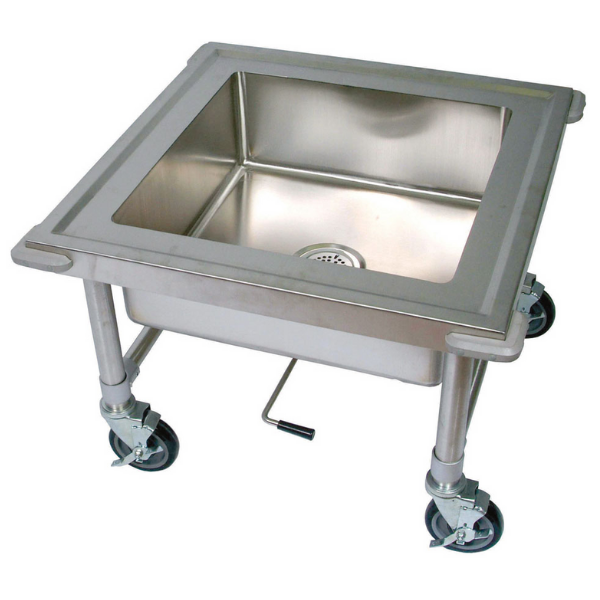 BK Resources (BKS-1-SK-20-8-ME) Soak Sink With Marine Edge 20 X 20 X 8D Bowl 16 GA