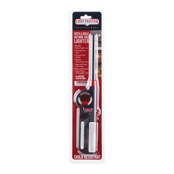 Chef Master (11005) Single Refillable Butane Lighter