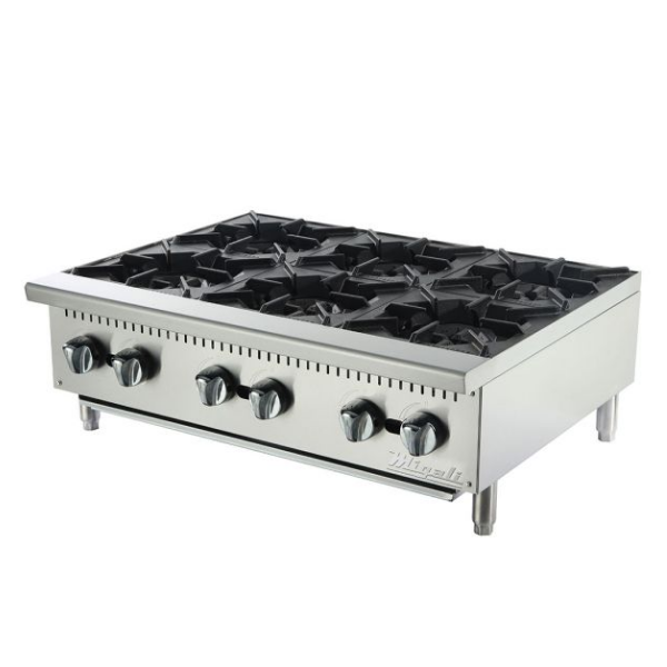 Migali-C-HP-6-36 - 6 Burner Hot Plate