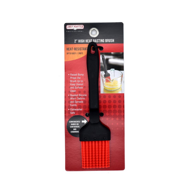 Chef Master (90248) 2″ High Heat Basting Brush