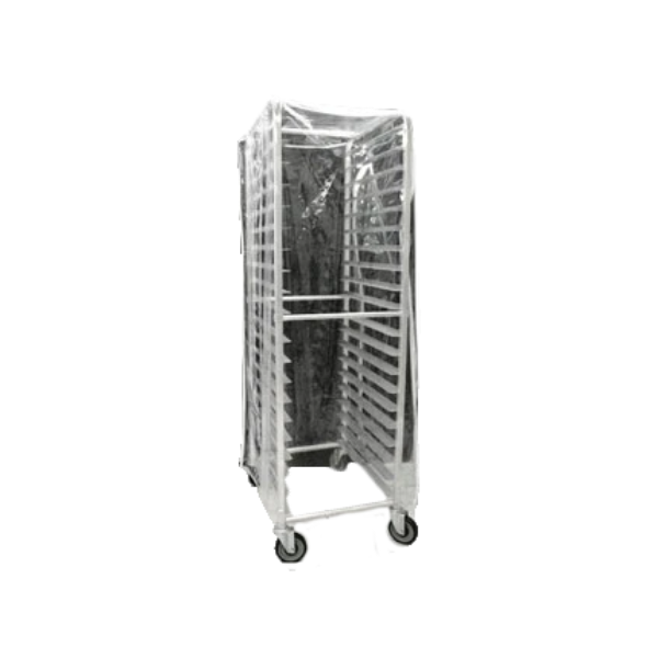 Thunder Group PLPRC020 20-Tier Sheet Pan Rack Cover, Clear