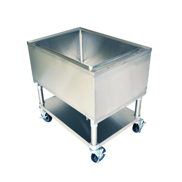 BK Resources (MIB-3621) Mobile Ice Bin 36 X 2 12" Deep Bowl