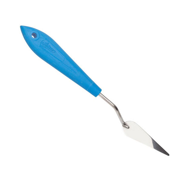 Ateco 1361 2.5” Pointed Offset Spatula with Non-Slip Textured Handle