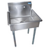 BK Resources 1 Compartment Utility Sink 24X21X8 16GA T-304 NO DB