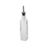 Royal Industries (ROY C 08) 8 oz. Square Glass Cruet with Stainless Steel Pourer