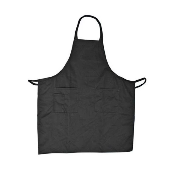 Update International (BAP-BK) Cotton Blend Bib Apron