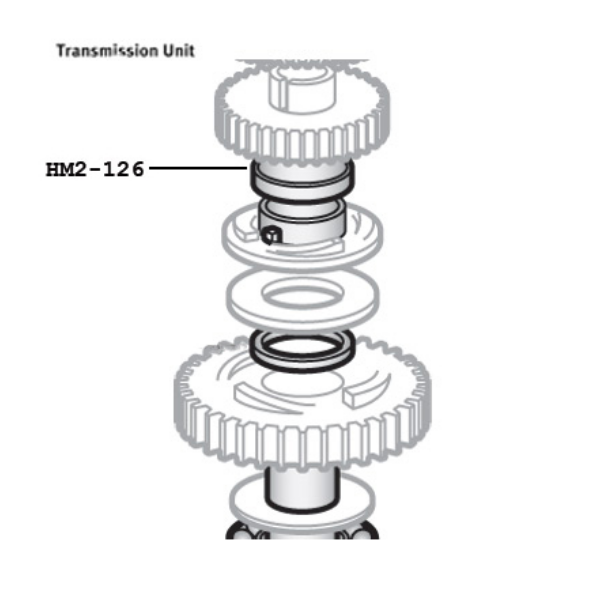 Hobart (HM2-126) 12695 Clutch Gear Bearing (Bronze) For Mixers