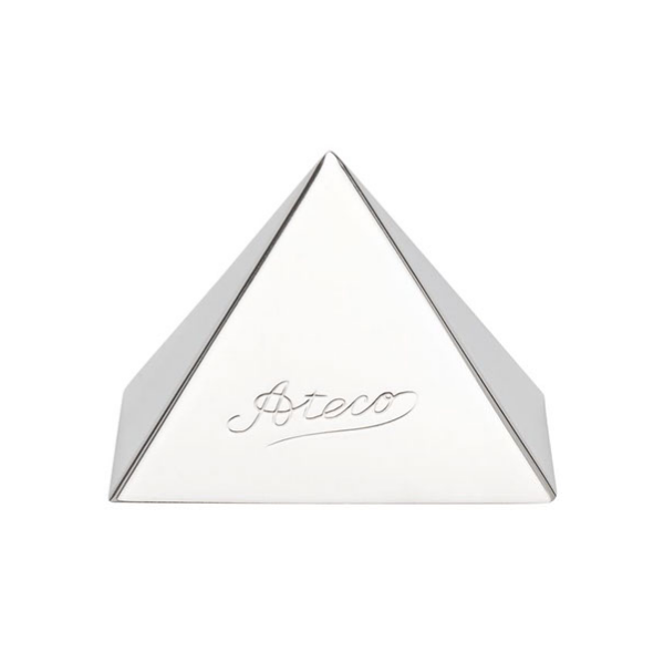 Ateco 4935 2 1/4" x 1 1/2" Stainless Steel Pyramid Mold