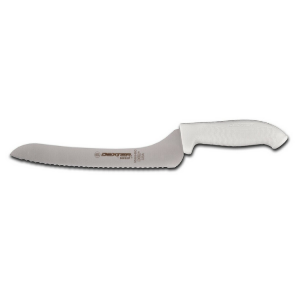 Dexter-Russell SOFGRIP 9" Scalloped Offset Sandwich Knife