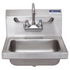 BK Resources (BKHS-W-1410-W-G) SM Hand Sink 2 Hole With Wristblade Faucet