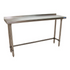 BK Resources (VTTROB-1872) 18" X 72" T-430 18 GA Table Stainless Steel 1.5" Riser Open Base