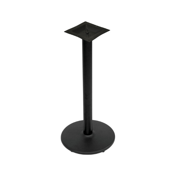 BK Resources (BK-BRTB2-22) 22" Round Bar Height Table Base