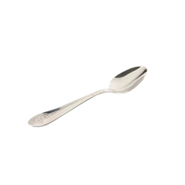 Thunder Group SLEL201 Elizabeth Demitasse Spoon, Stainless Steel - 12/Pack