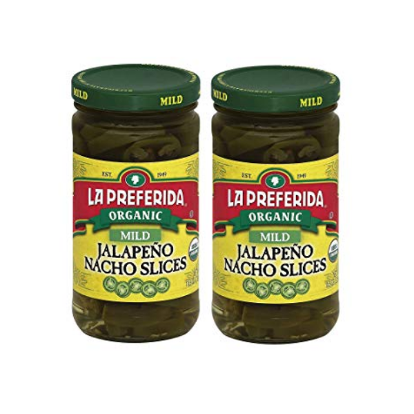 La Preferida Organic Jalapeno Nacho Slices, Mild, 11.5 oz (Pack - 2)