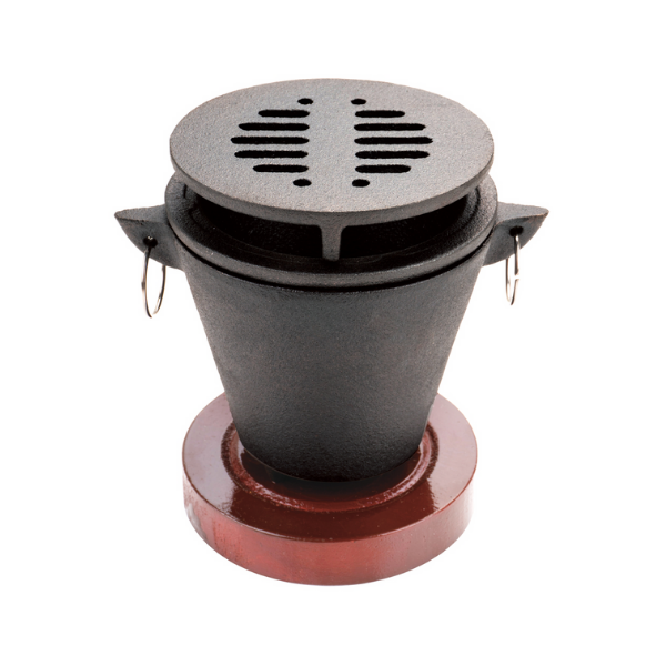 Chef Master (90206) Mini Cast Iron Hibachi Grill