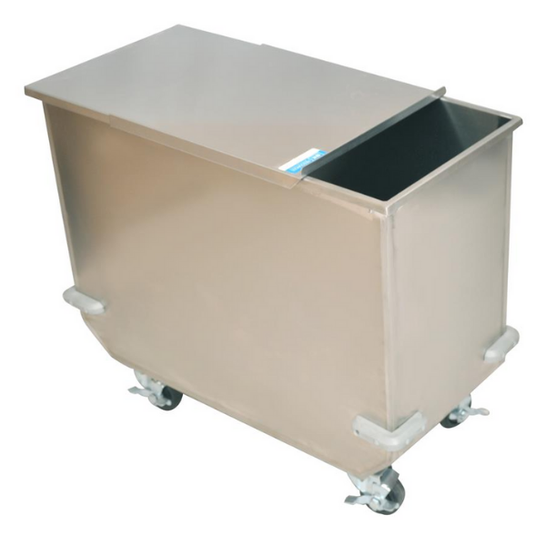 BK Resources (IGB-100) 100 Quart Stainless Steel Ingredient Bin