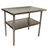 BK Resources (CTT-4824) 16 GA. T-304 48 X 24 Table Galvanized Base