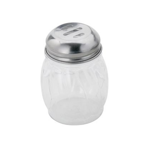 Royal Industries (ROY CS P 6 S) Shaker, Plastic 6 oz. Slotted Top - 1 Dozen