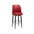 Royal Industries (ROY 7714 CRM) Crimson Bucket Seat, Black Square Frame, 2 KD