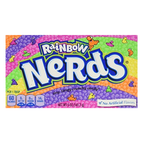 Wonka Rainbow Nerds Candy 5 oz.