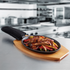 Chef Master (90201) Pre-Seasoned Cast Iron Ribbed Fajita Platter Set