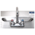 BK Resources (BKHS-W-1410-W-G) SM Hand Sink 2 Hole With Wristblade Faucet