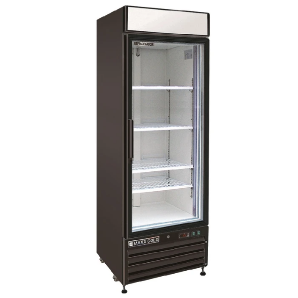 Maxx Cold MXM1-23RBHC Merchandiser Refrigerator, Free Standing