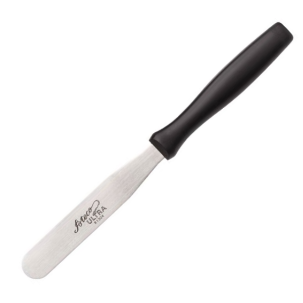 Ateco 1304 4” Straight Spatula-Plastic Handle