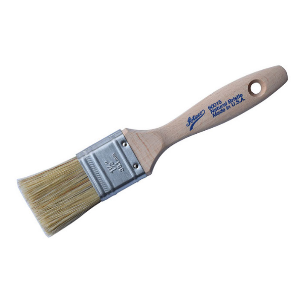 Ateco Flat White Boar Bristle Pastry Brush