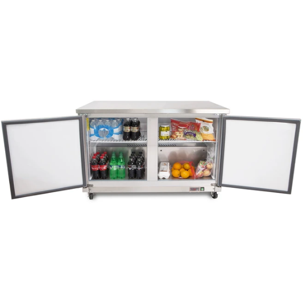 Maxx Cold MXCR60UHC Undercounter Refrigerator, Double Door