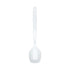 Thunder Group W7103 12" White Melamine Slotted Spoon - 12/Pack