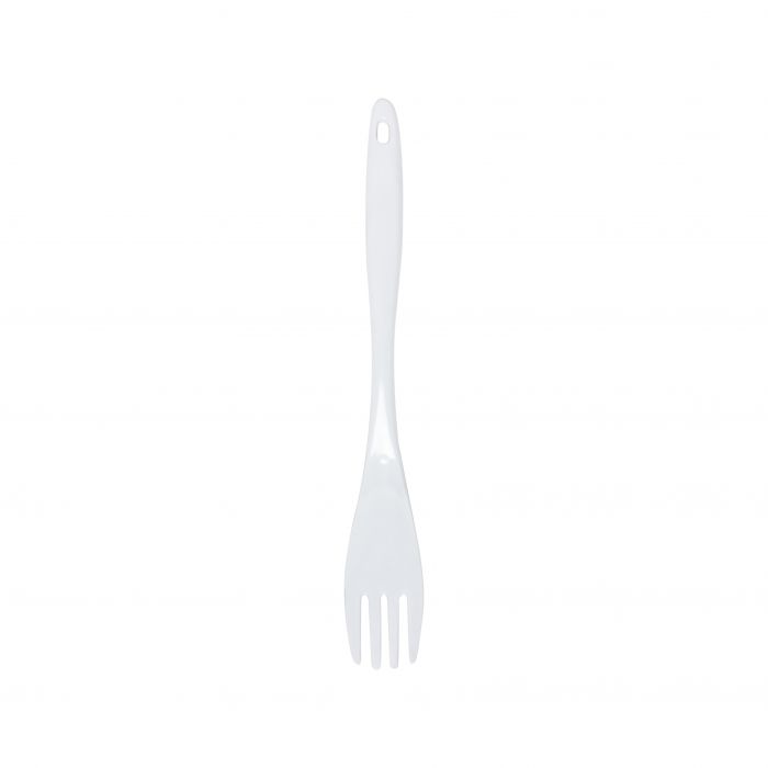 Thunder Group W7105 12" White Melamine Salad Turner - 12/Pack