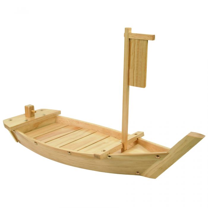 Thunder Group WOBOAT61 24" Wood Sushi Boat